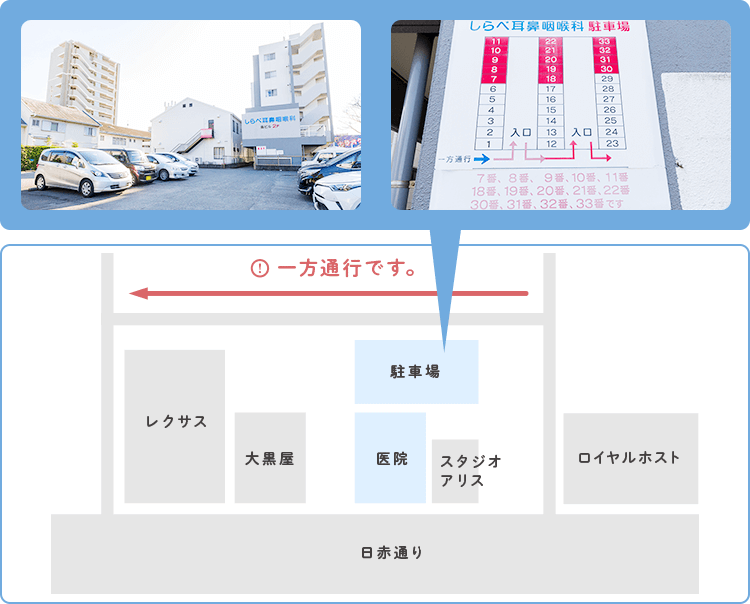 駐車場について